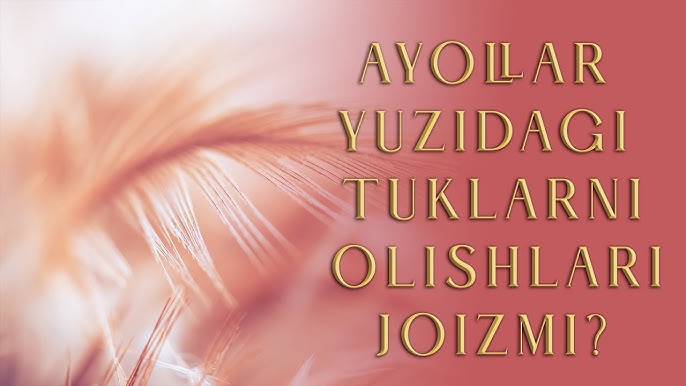 Ayollarning tukli qoltiqlari haqida video Ayollarning tukli qoltiqlari haqida video