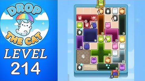 Drop The Cat Level 214 Walkthrough