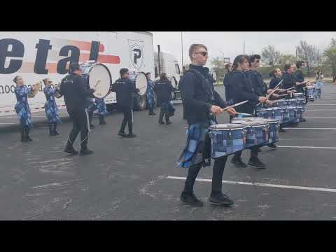 Petal High School Drumline 2023 WGI Finals Lot