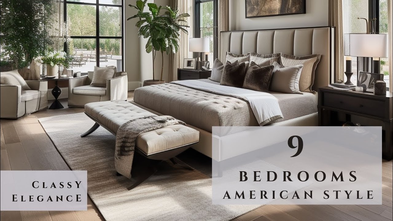 Modern Elegance Unveiled: 9 Captivating American Master Bedroom Designs ...