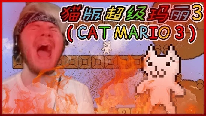 Cat Mario on Poki se, man i wasn't prepared for this evil game. 