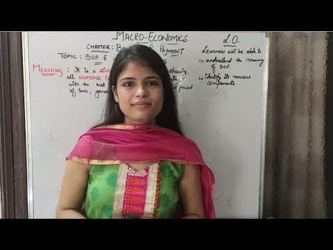 Balance of payment | class 12 | MACROECONOMICS | BOP Part 1 - YouTube