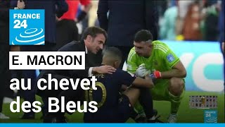 Mondial-2022 : Emmanuel Macron au chevet des Bleus • FRANCE 24