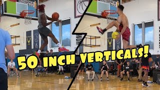 Highest Jumpers In The World Have A Dunk Session!