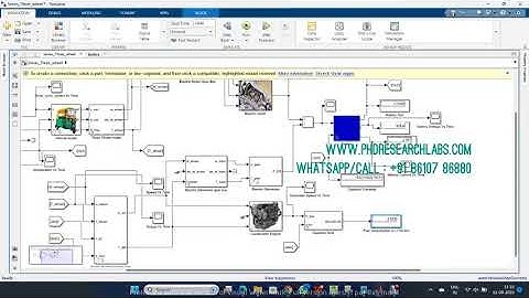 HYBRID ELECTRIC VEHICLE - THREE WHEEL VEHICLE - MATLAB SIMULINK ELECTRICAL SIMULATION