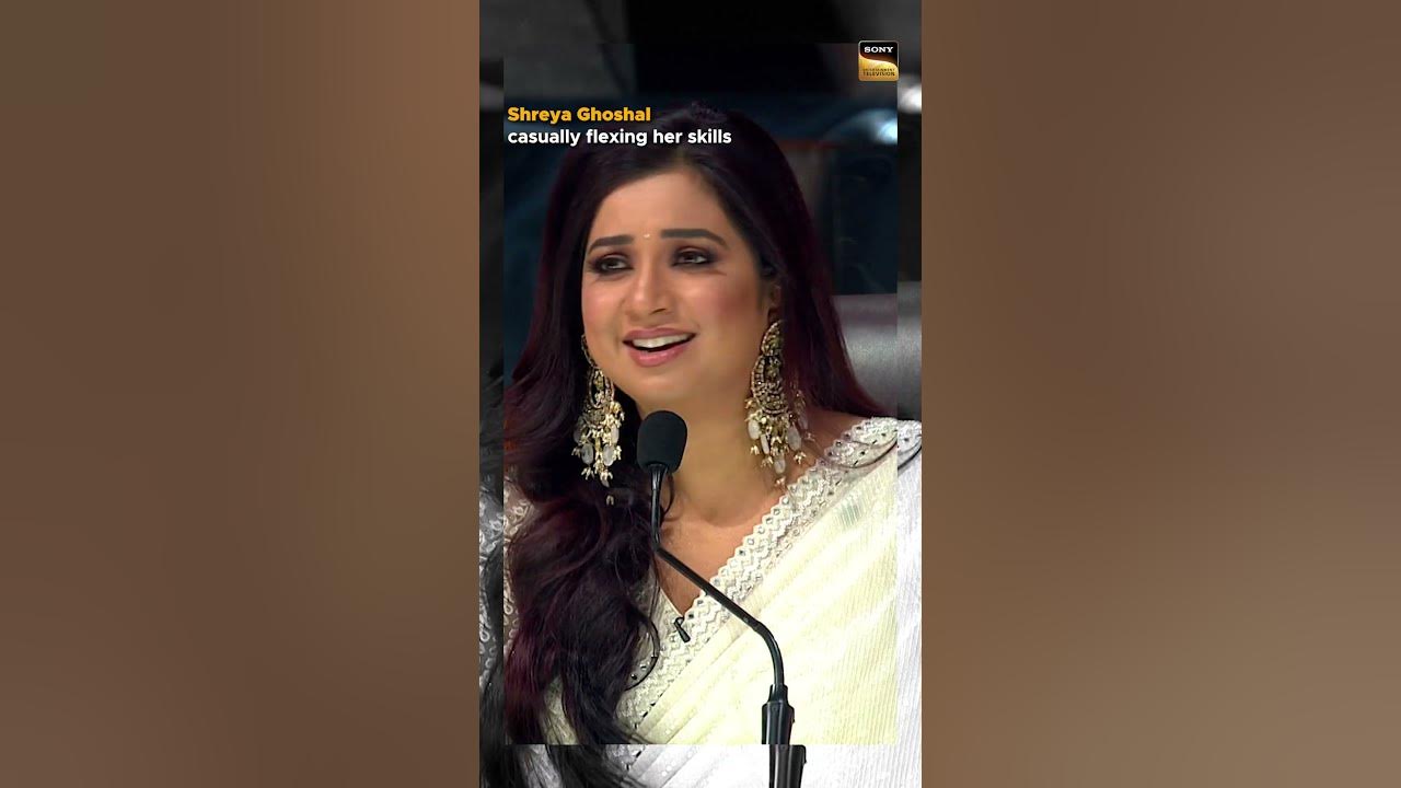 Shreya जी की आवाज़ एक वरदान है 😍#IndinIdol #Shorts #ShreyaGhoshal #Music