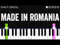 Ionut Cercel - Made in Romania | EASY Piano Tutorial