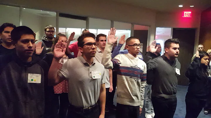 Alexa Gonzalez Swear in Ceremony