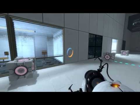 Portal 2: Door Glitch. Puzzle authors, take note. [Subtitles in English]