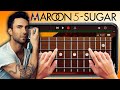 Maroon 5  sugar on iphone garageband cover