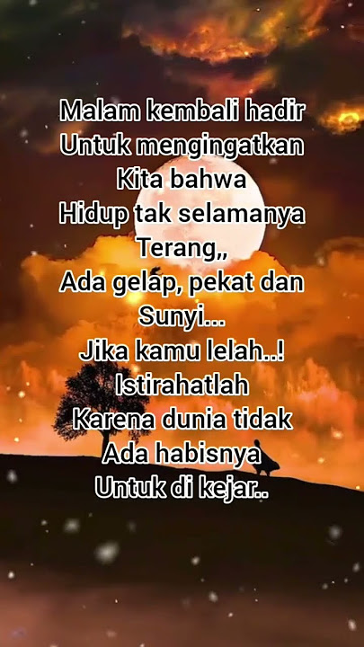 jika kamu lelah istirahatlah #shortvideo #storywa
