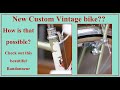 New Custom Vintage Randonneur bicycle!! By Jeffrey Bock