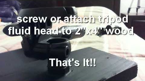 DIY Camera Slider $15