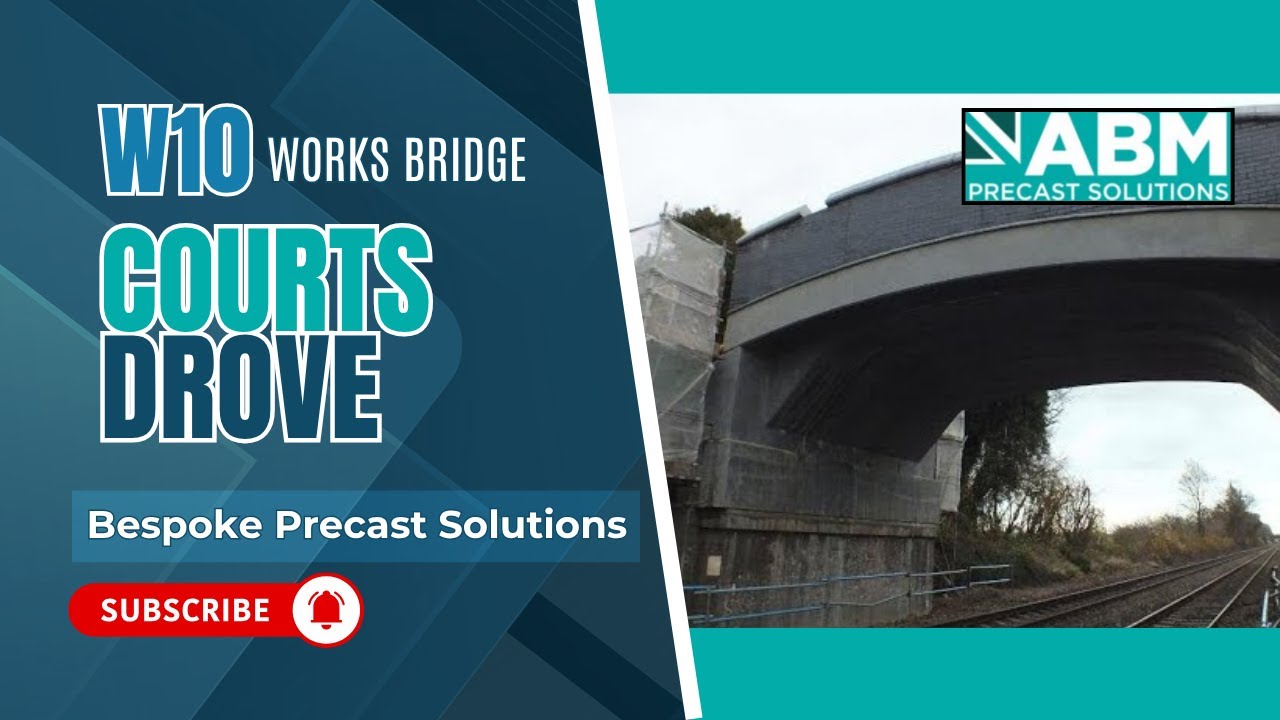 W10 Works Bridge, Courts Drove  Bespoke Precast Solutions
