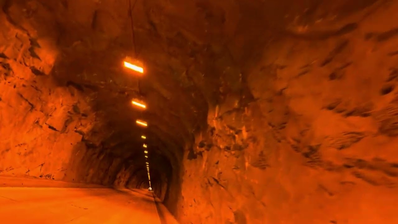 Beautiful abstract tunnel