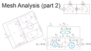 Mesh Analysis Of Electrical Circuits(part2)