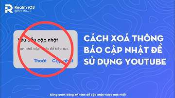 CÁCH XOÁ THÔNG BÁO CẬP NHẬT YOUTUBE CHO IOS 12/13/14 - DELETE YOUTUBE UPDATE NOTIFICATIONS FOR IOS