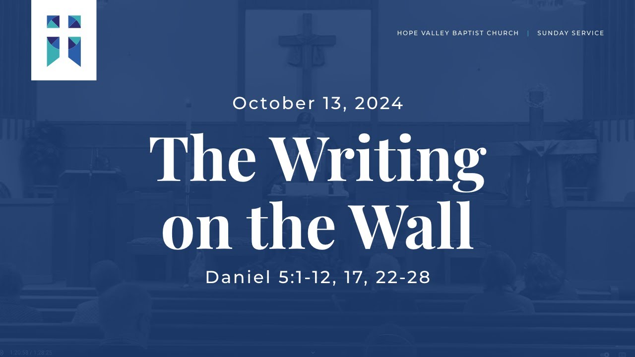 [Live] Worship Service - October 13, 2024 - Hope Valley Baptist Church ...