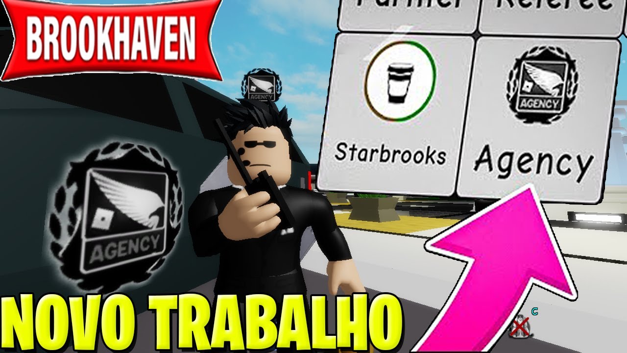 COMO COLOCAR O CÓDIGO SECRETO NO NOVO LOCAL DA AGENCY DO BROOKHAVEN (ROBLOX)  