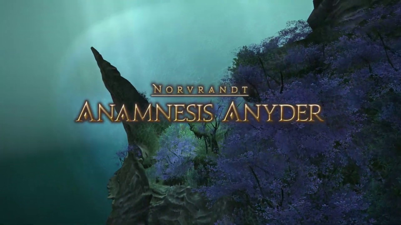FINAL FANTASY XIV Shadowbringers Anamnesis Anyder (With Trust System
