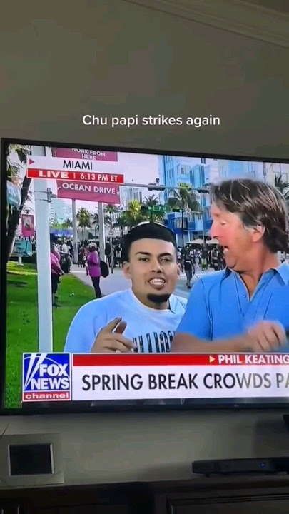 chu papi went live #funny