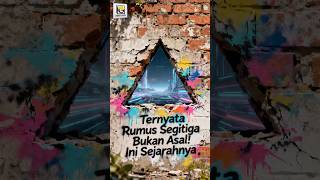 Ternyata Rumus Segitiga Bukan Asal! Ini Sejarahnya 🤯 #segitiga #seputarbangunan #belajarsipil