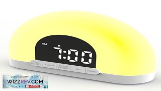 Simulated Sunrise Wake Up Light Alarm Clock Wake Up Light Simulates Sunrise Atmosphere Light screenshot 5