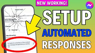 How to Setup Automated Responses on Facebook Messenger (2024) screenshot 5
