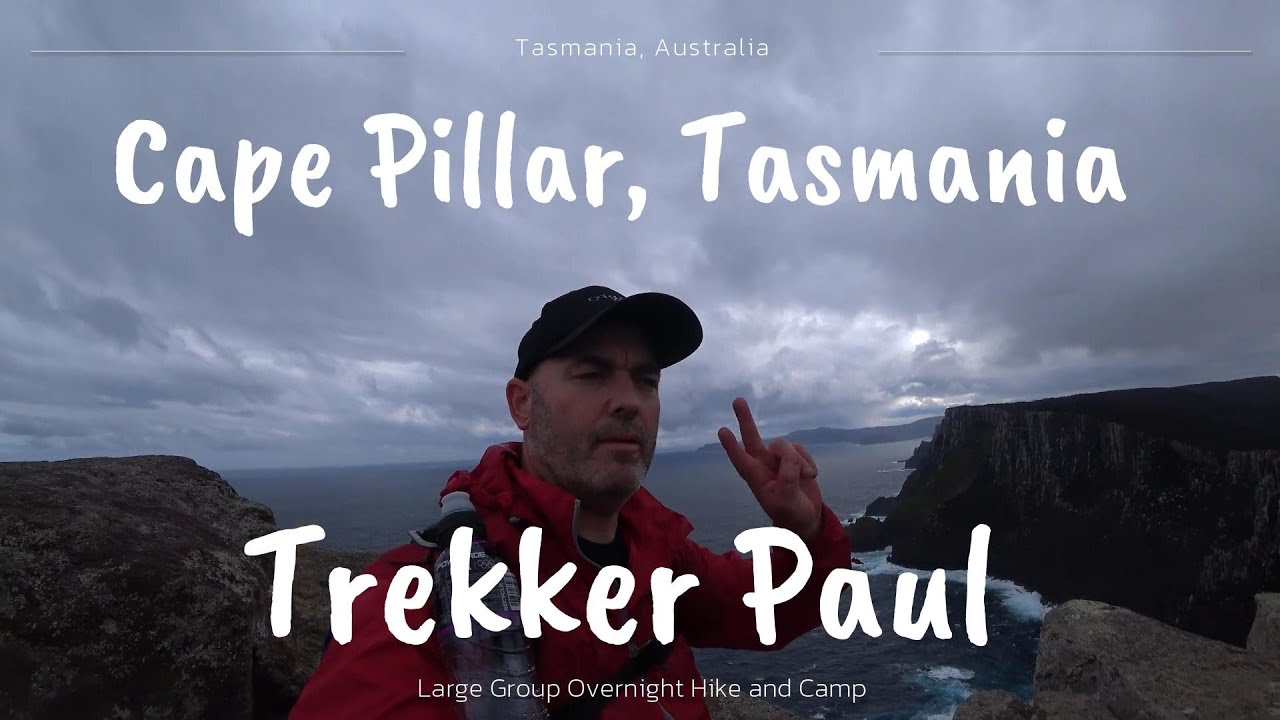 Cape Pillar, Tasmania with Trekker Paul