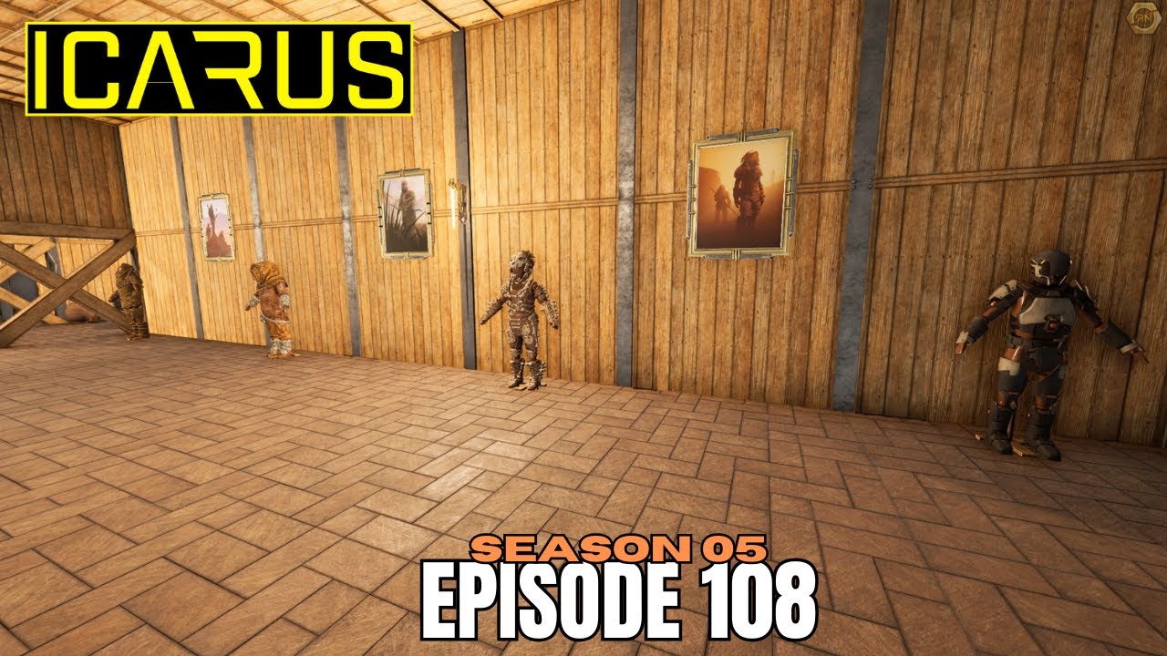 Wooden Armour Stands! Icarus Openworld Gameplay [S05E108]