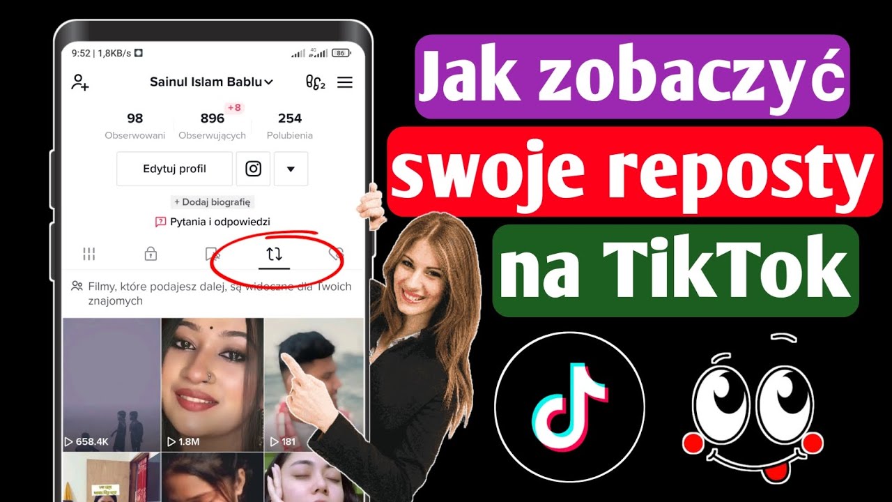 Zdjęcia Na Profilowe Na Tik Tok Jak zobaczyć swoje reposty na TikTok (nowy proces) | Zobacz Repost na