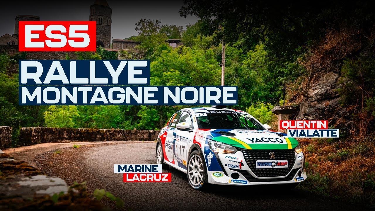 Rallye Montagne Noire 2025 - VIALATTE/LACRUZ - ES5 - 208 Rally4