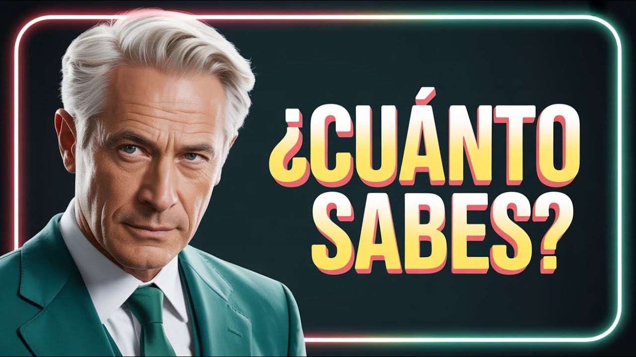 ¿Cuánto Sabes Realmente? 🧠 Solo un GENIO Responde 20/20 | Test de Cultura General 🌎