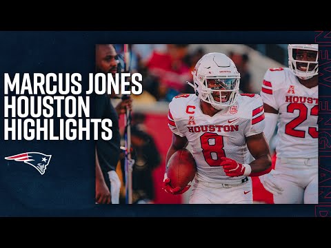 Marcus Jones College Highlights, Houston, CB | New England Patriots 2022 NFL Draft Pick