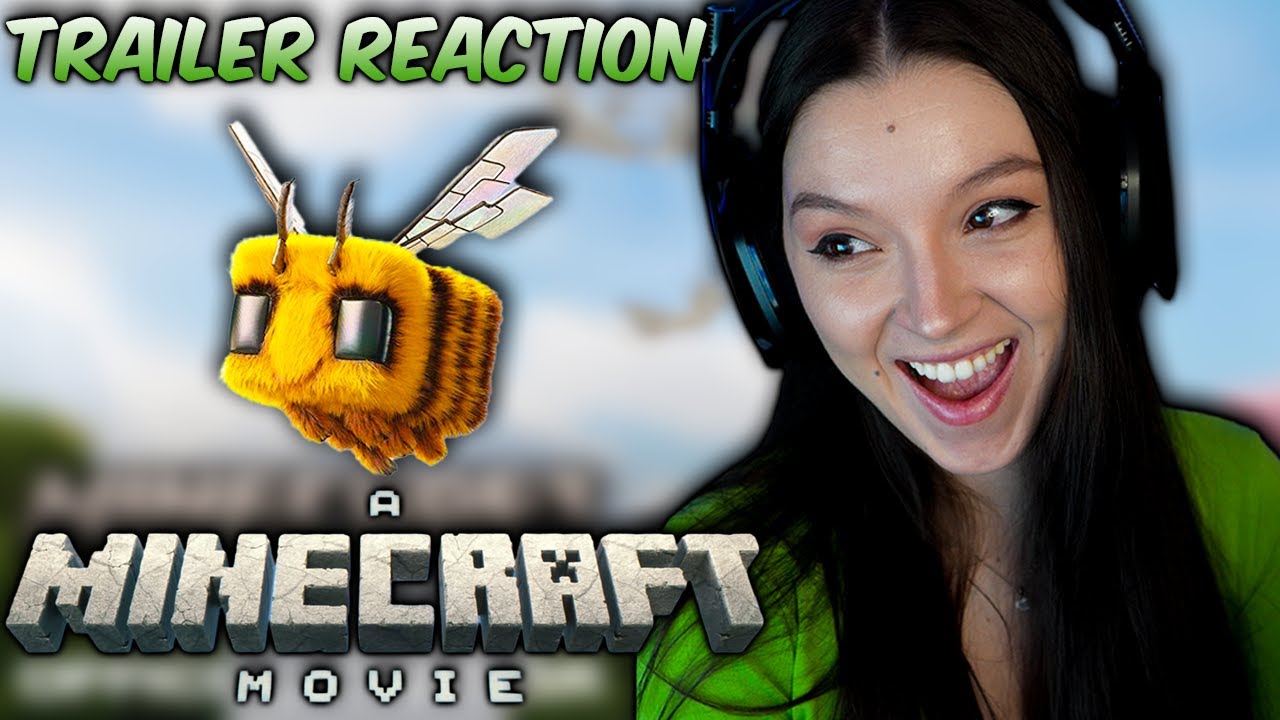 A Minecraft Movie | Official Trailer | REACTION | FIRST TIME WATCHING