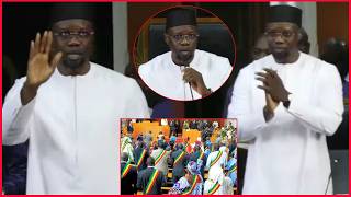 Urgent -Arrivée du Président Ousmane SONKO sous les applaudissement des députés et du public