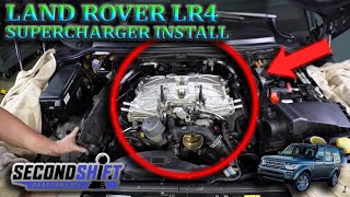 Land Rover LR4 Supercharger Install