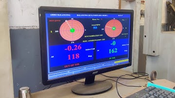 dynamic balancing of pulley