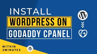 how to install wordpress on godaddy cpanel 2024 | setup wordpress on godaddy hosting