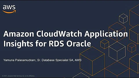 Amazon CloudWatch Application Insights for RDS Oracle | Amazon Web Services