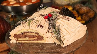 The Ultimate Yule Log Cake Tutorial (Buche De Noel) screenshot 3