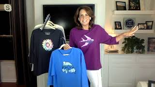 Life is Good Outdoor Adventure 3/4 Relaxed Crusher Tee on QVC screenshot 3
