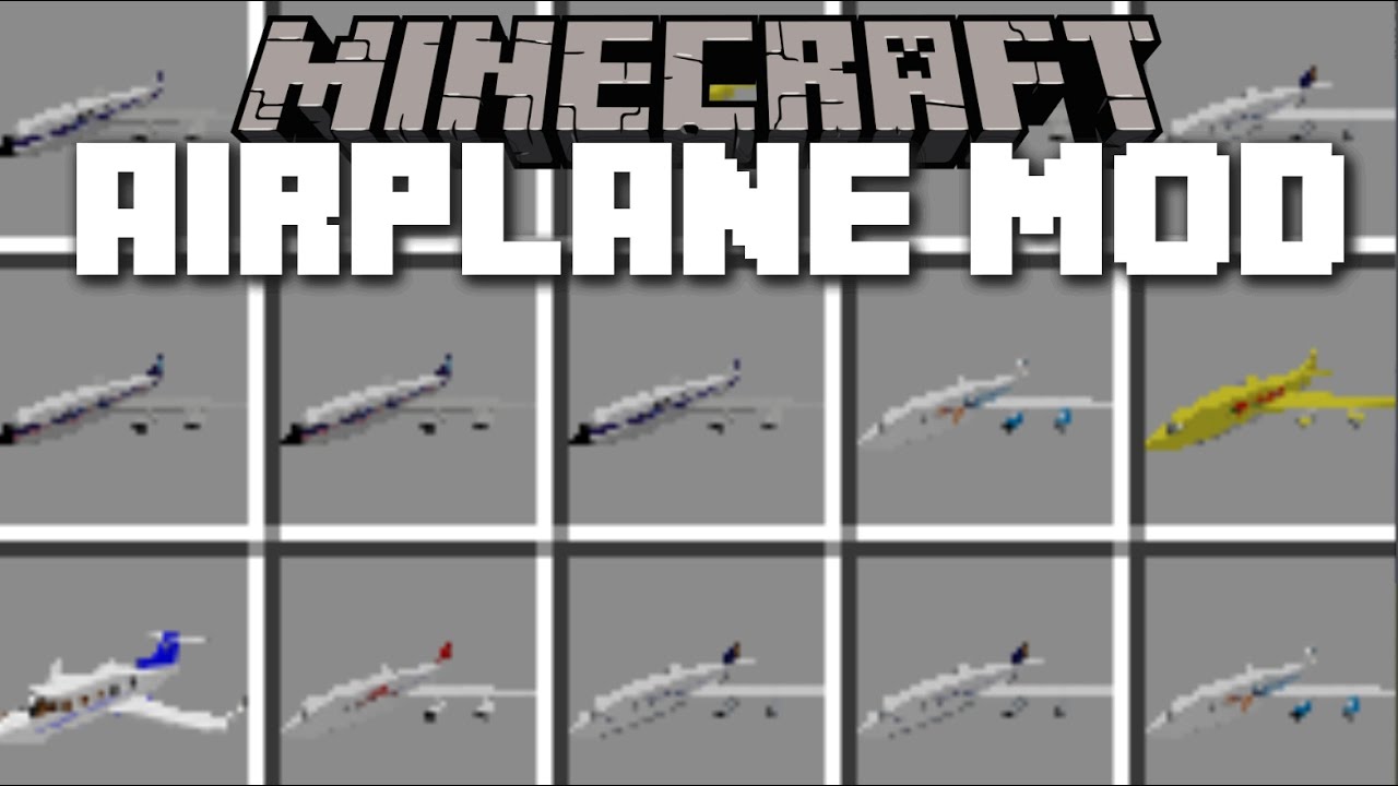 Minecraft Airplane Mod Boeing 707 Plane Crash Youtube