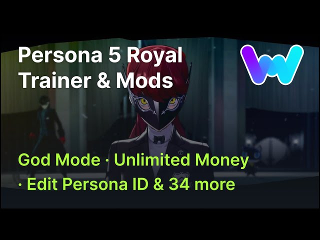 Can you add mods to Persona 5 Royal? 