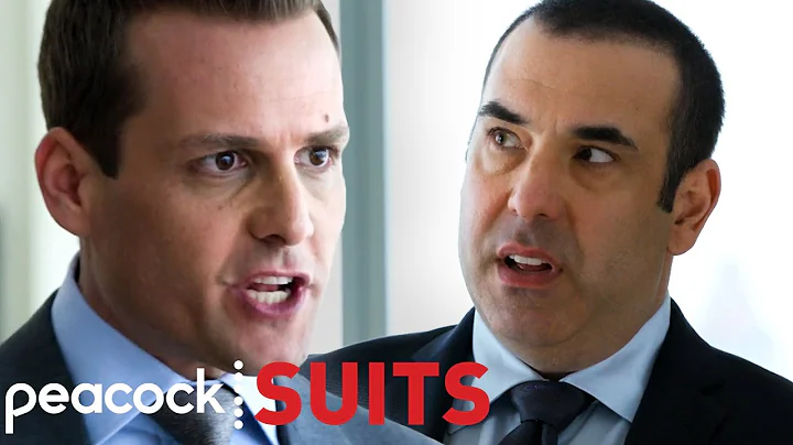 Harvey Loses His Temper With Louis Litt | Suits