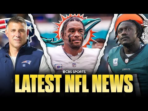 Latest NFL News: Tua Tagovailoa apologizes for comments, Mike Vrabel set to face Titans & MORE