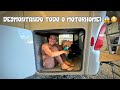 Vlog 07  dirio de obra do motorhome  pt1