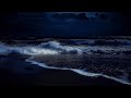 Ocean Waves at Night for Deep Sleep - Sleep, Study, Focus | 24 Hours White Noise