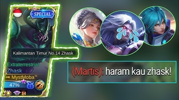 ZHASK MAGE TER BAR-BAR | TOP GLOBAL ZHASK! BUILD ZHASK TERBARU & TERSAKIT!