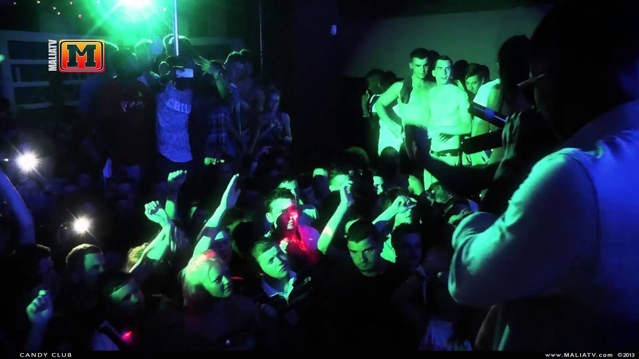 MaliaTV Tinchy Stryder Live Candy Club Malia 2013 YouTube